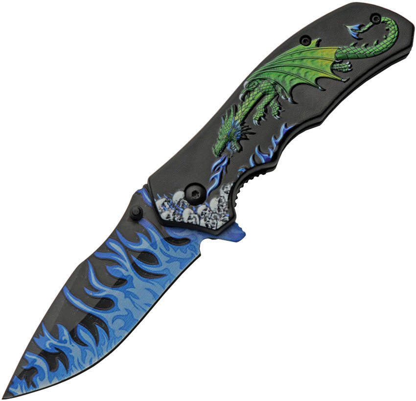 Dragon Flame Linerlock A/O