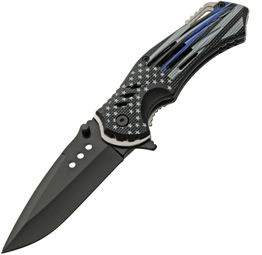 Police Flag Linerlock A/O 300552-PO