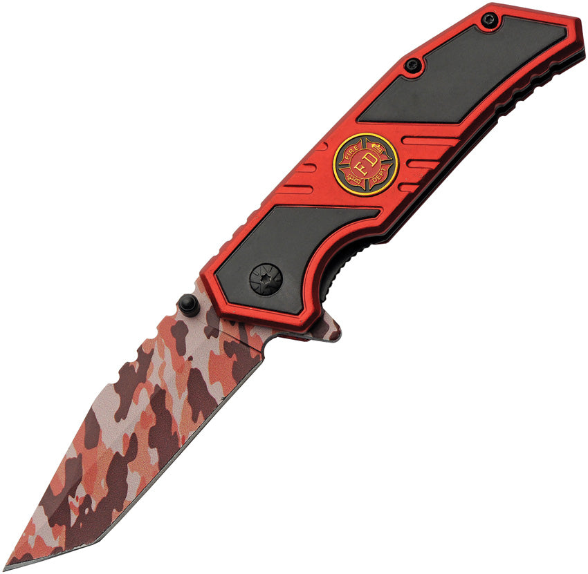Fire Fighter Camo Linerlock