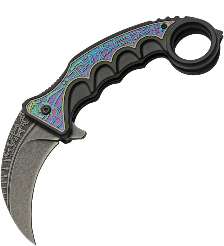 Gothic Karambit Linerlock Spe 300612-RB