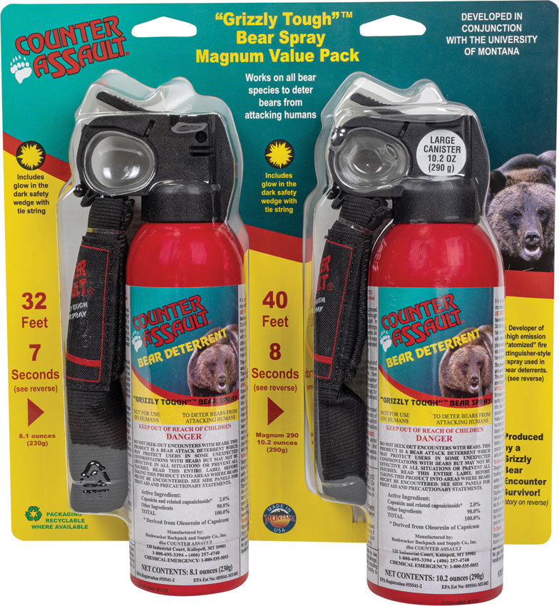 Bear Spray Canister Two Pack 1506-7027