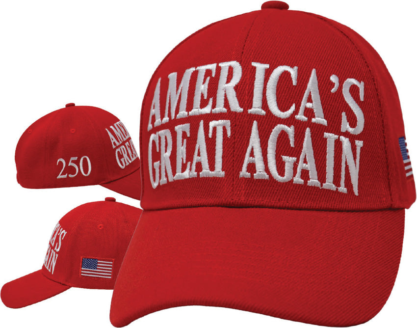 America's Great Hat Red SAGA250R