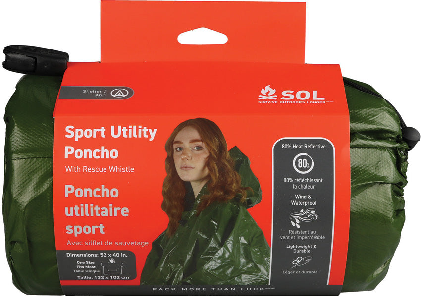 SOL Sport Utility Poncho 0140-1199
