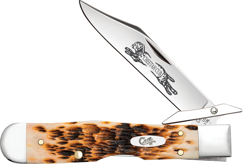Cheetah Cub Amber Bone