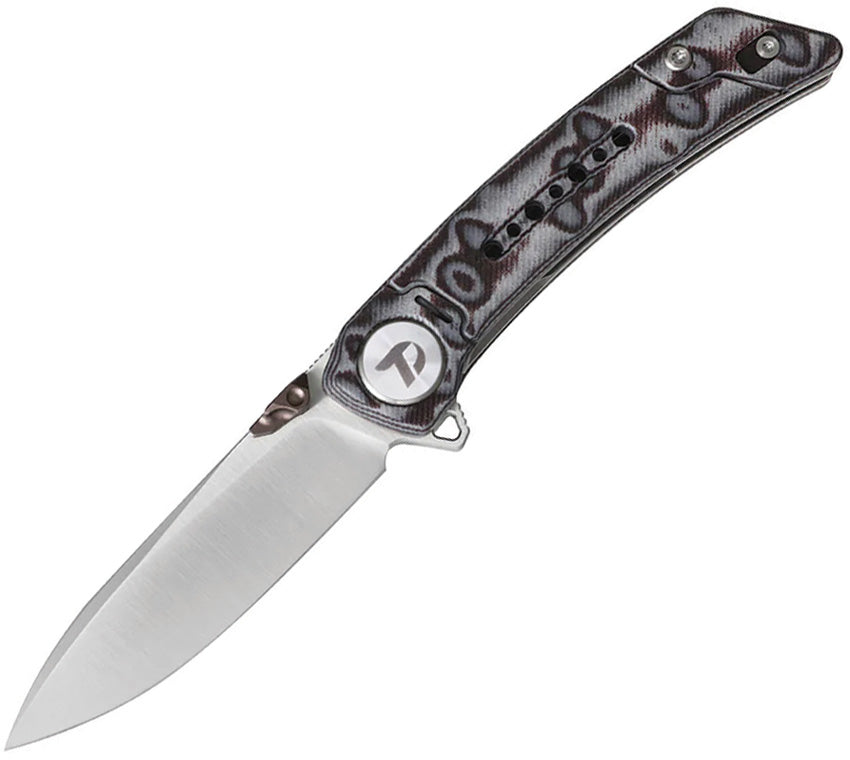 Linerlock Micarta Gray