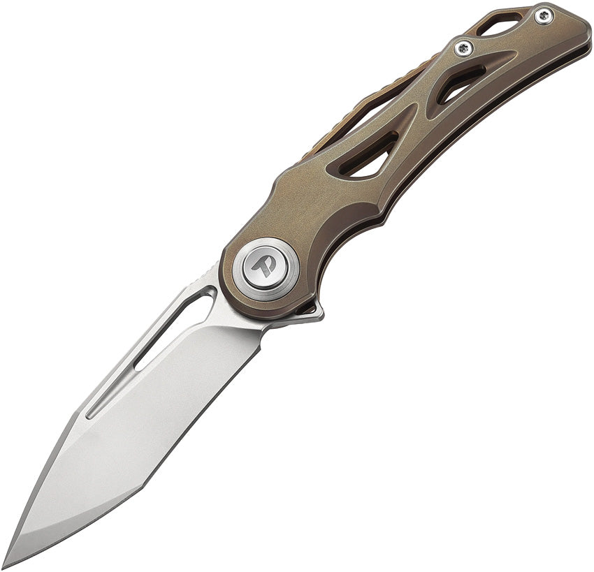 Button Lock Ti Bronze