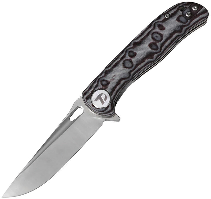 Linerlock Micarta Gray D3898MG