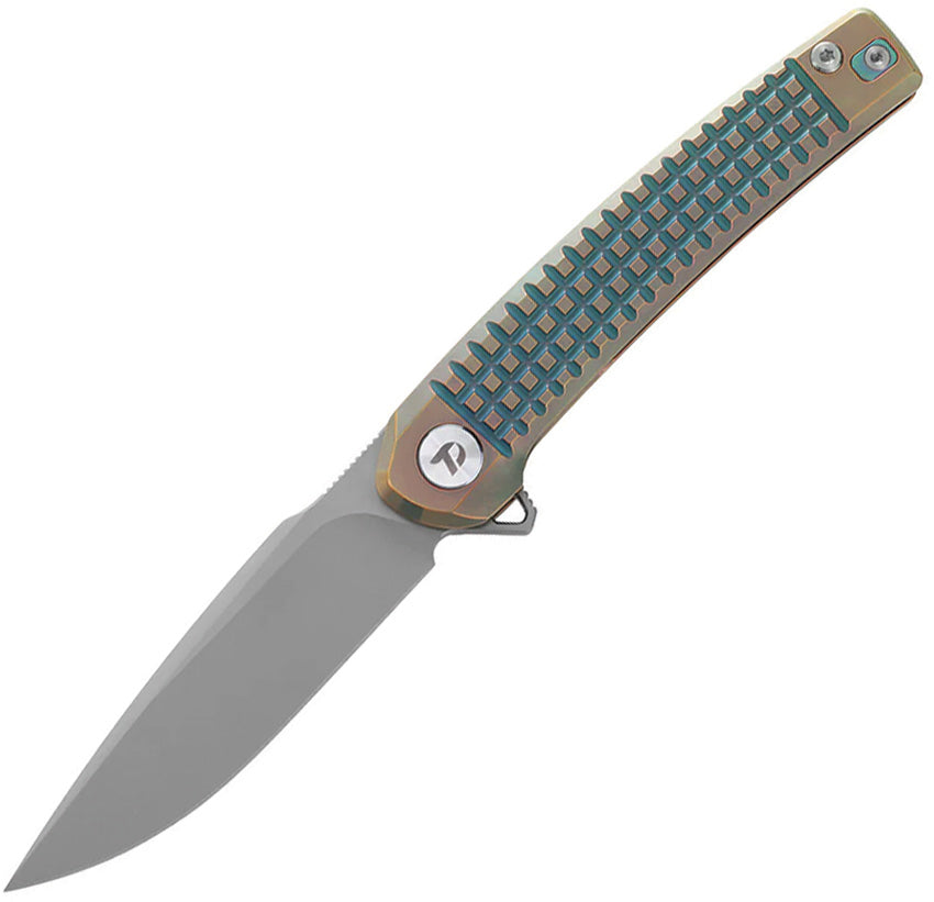 Framelock Ti Green D9613GR
