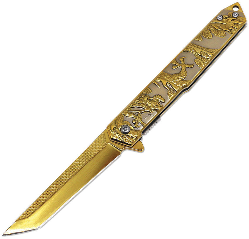 Linerlock A/O Dragon Gold 10-A134GD