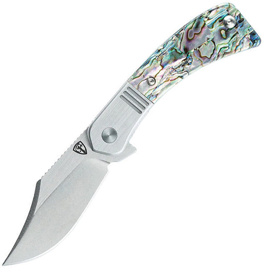 Snub Nose Framelock Abalone SN600