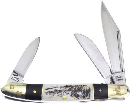 Wrangler Wolf Etch Bone