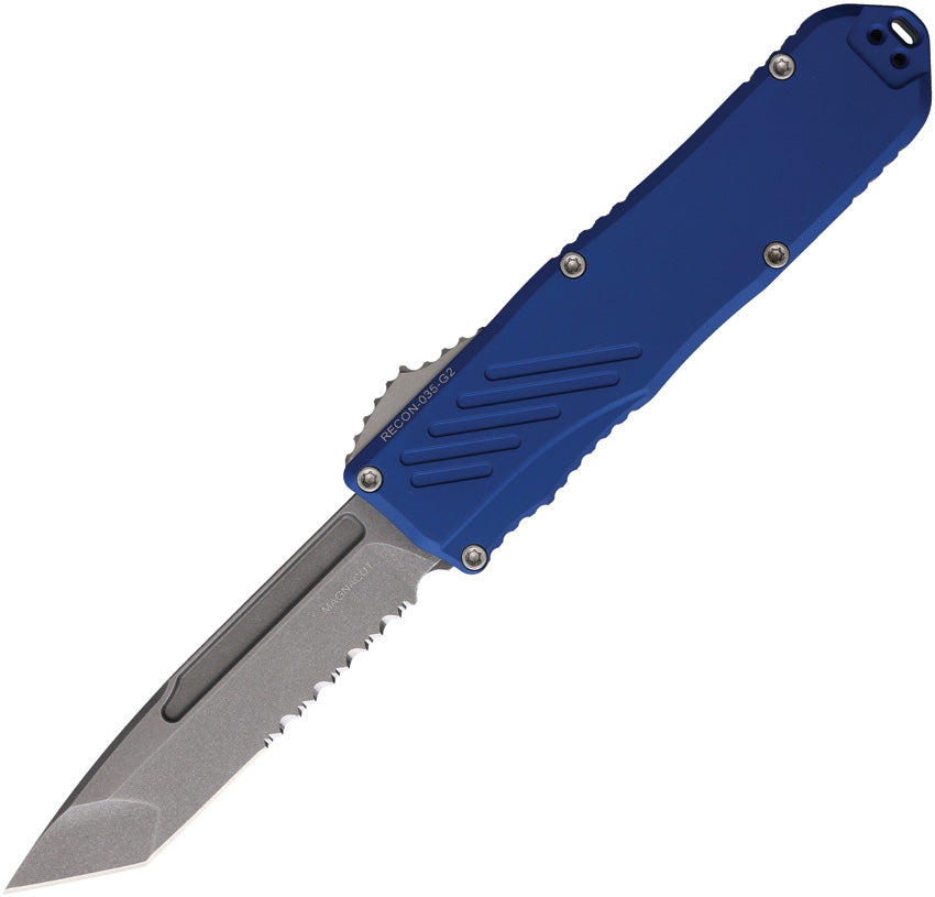 Auto Recon 035 G2 OTF Blue Tan 94522