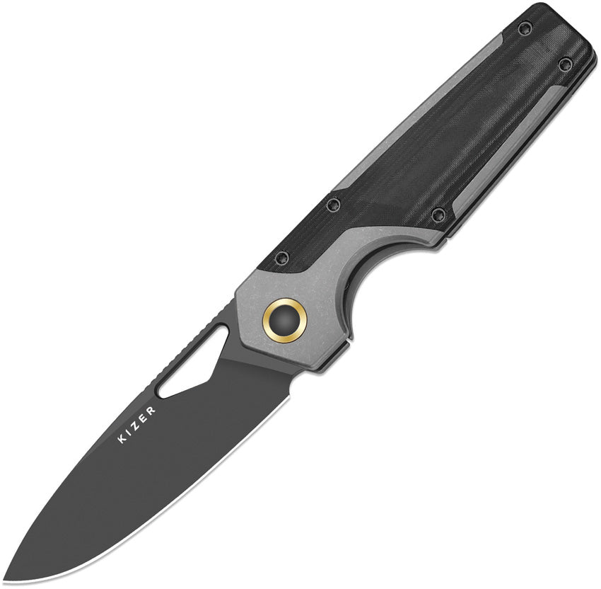 Serpentine Framelock Micarta KI3759FDA2