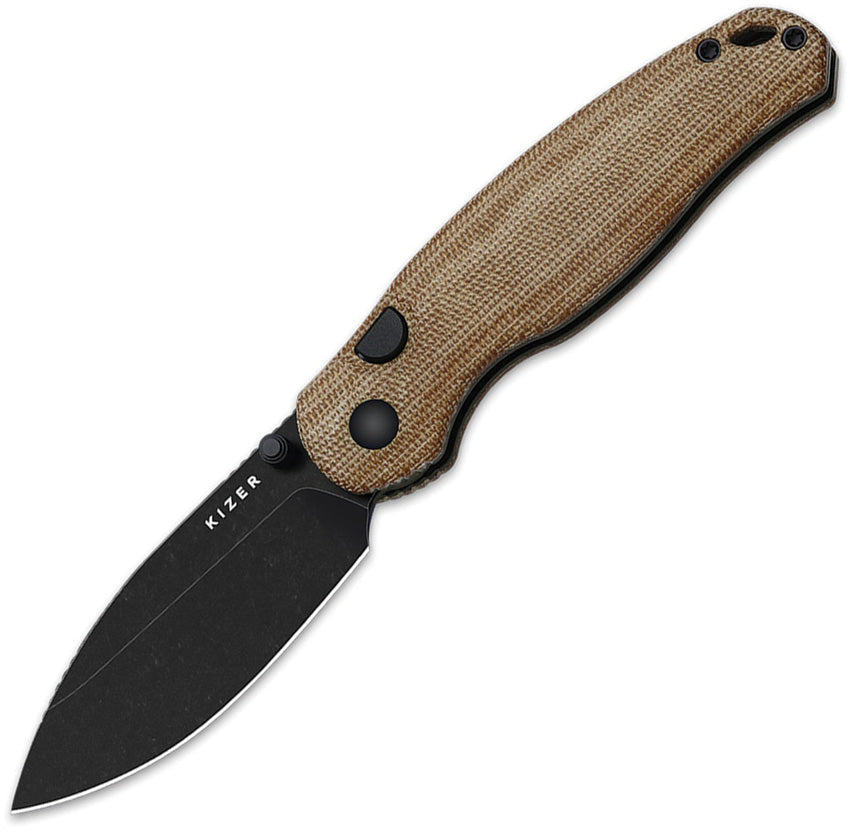 Phoca BD Button Linerlock Brn V3781BDA1