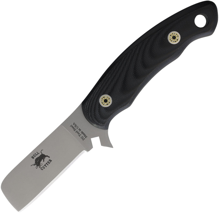 Bull Cutter Fixed Blade BlkG10 00076FG