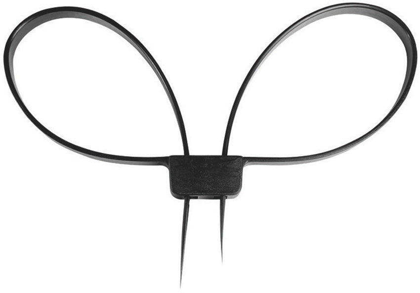 Black Plastic Handcuffs