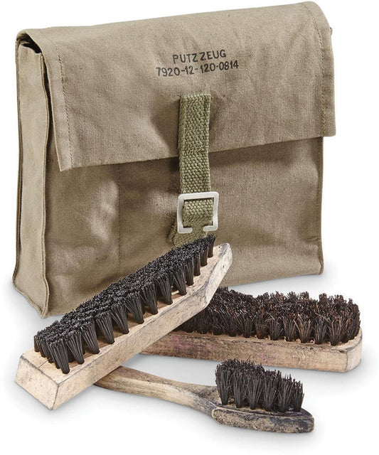 German Shoe Cleaning Kit used