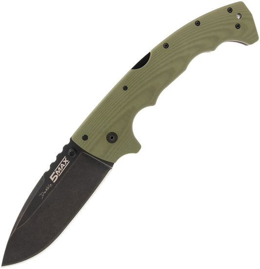 5 Max Lockback OD green