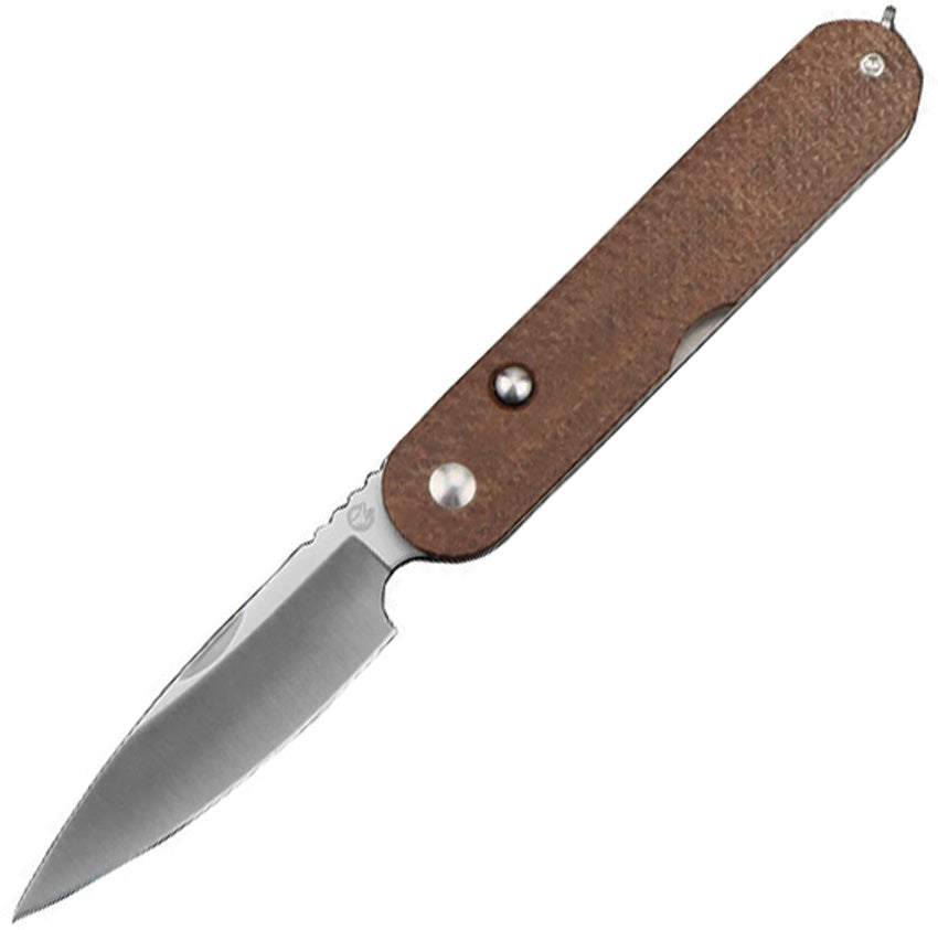 Kiki Button Lock Brown Mic MK001-1BR