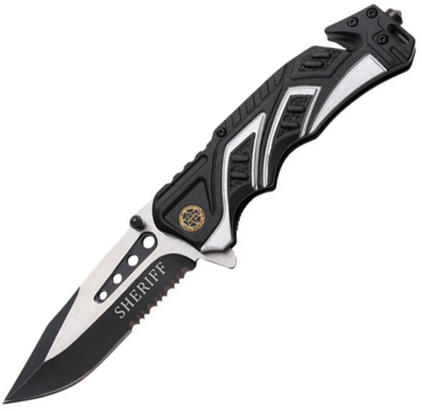 Rescue Linerlock Sheriff A/O MT-A865SH