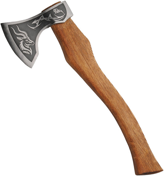 Nordic Goat Head Axe