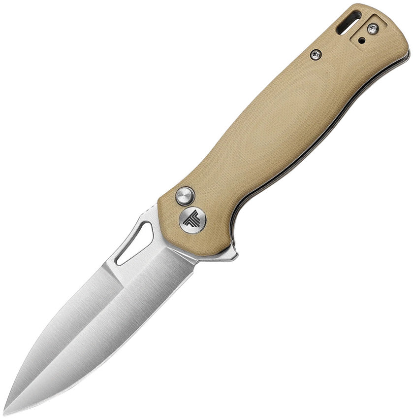 Crateris-03 Button Lock Tan