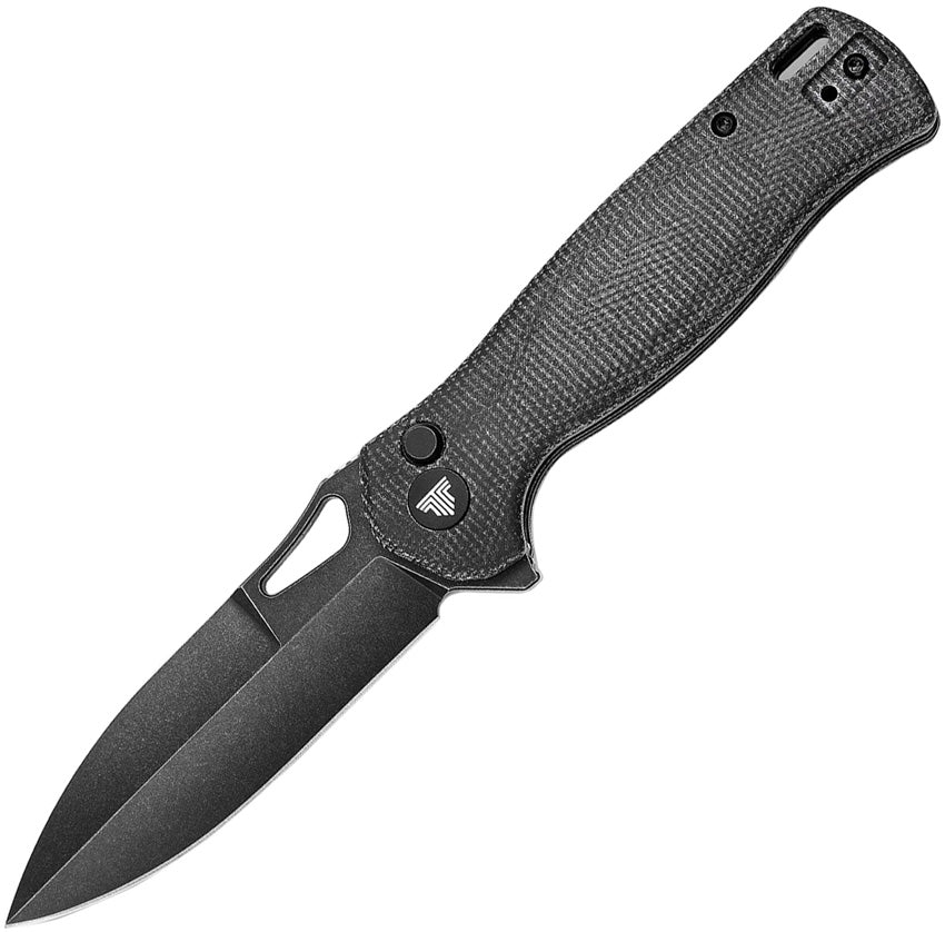Crateris-04 Button Lock Black