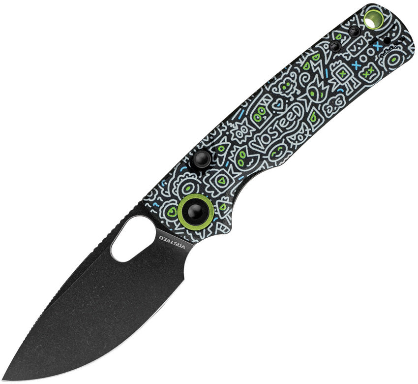 Porcupine Top Linerlock Doodle A2619