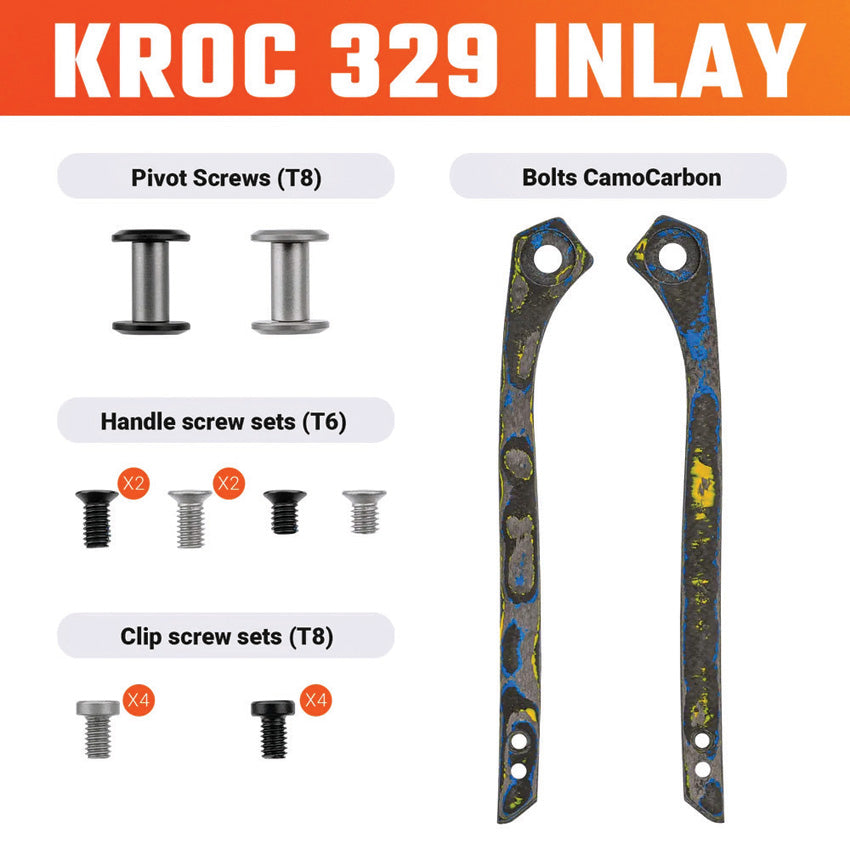 Kroc 329 Inlay Bolts Camo W0204