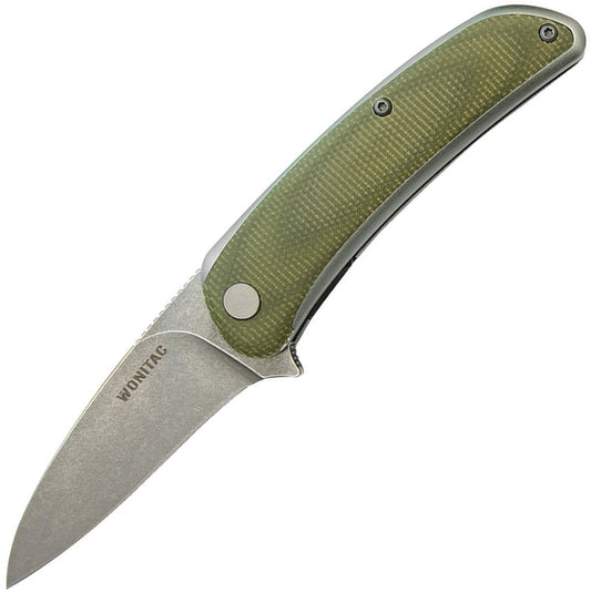 Linerlock Green Micarta WNT2514