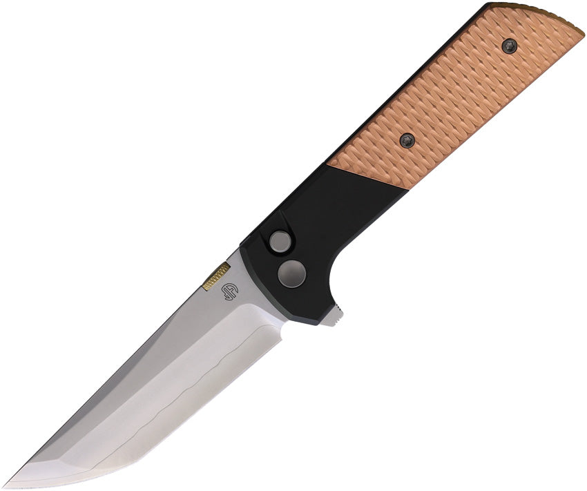 Chop 2 Button Lock Copper 2407-CUDI