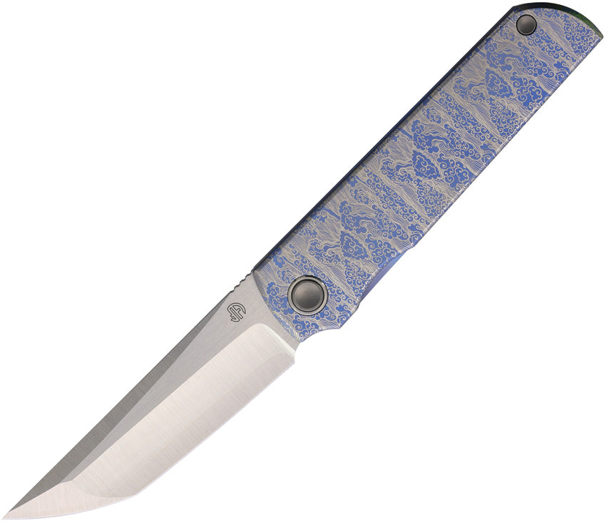 Zen Framelock Ti Blue