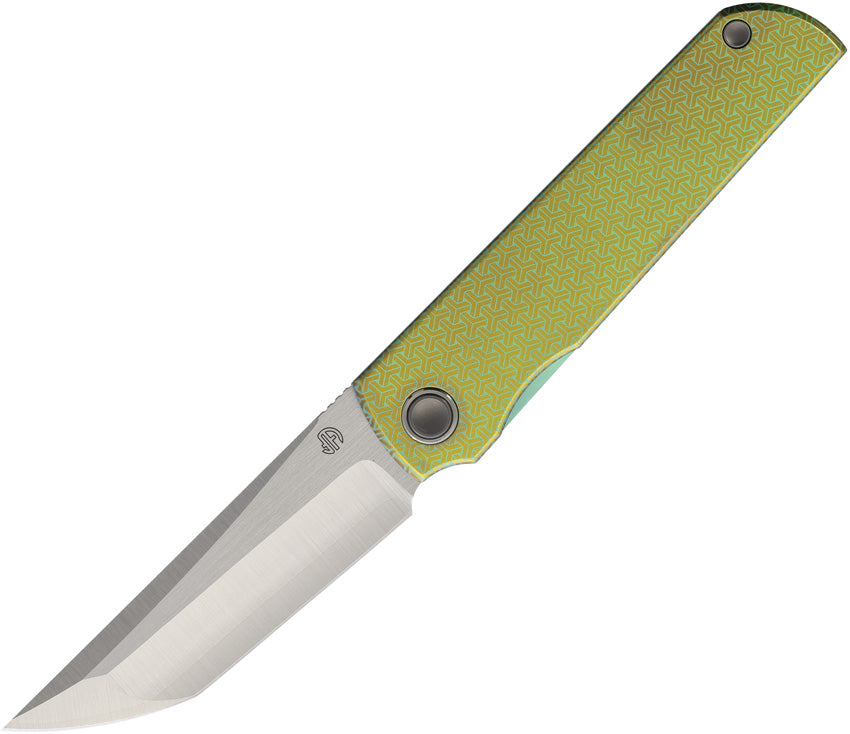 Zen Framelock Ti Gold 2414-A-ZDP189-C