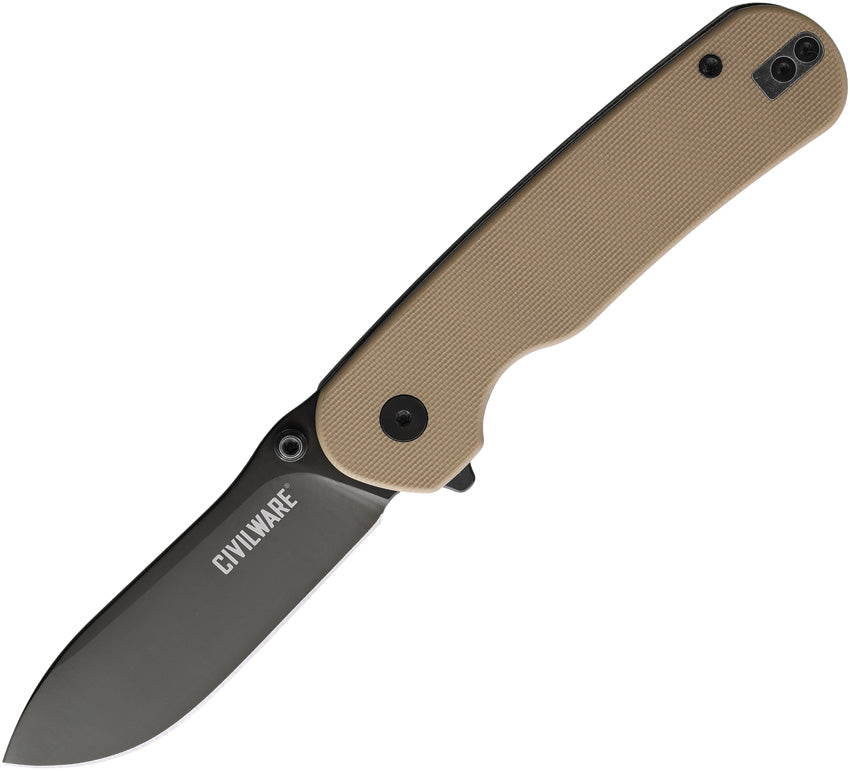 General Linerlock Coyote GENERAL FOLDER COY BLK