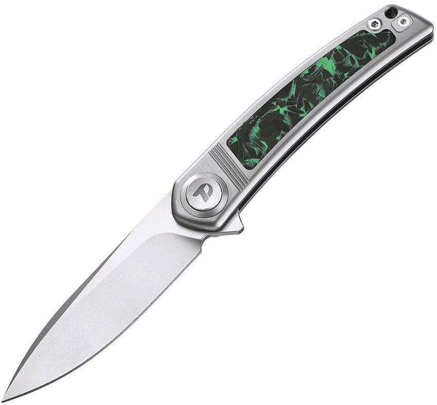 Button Lock Ti/CF Gray D4288S