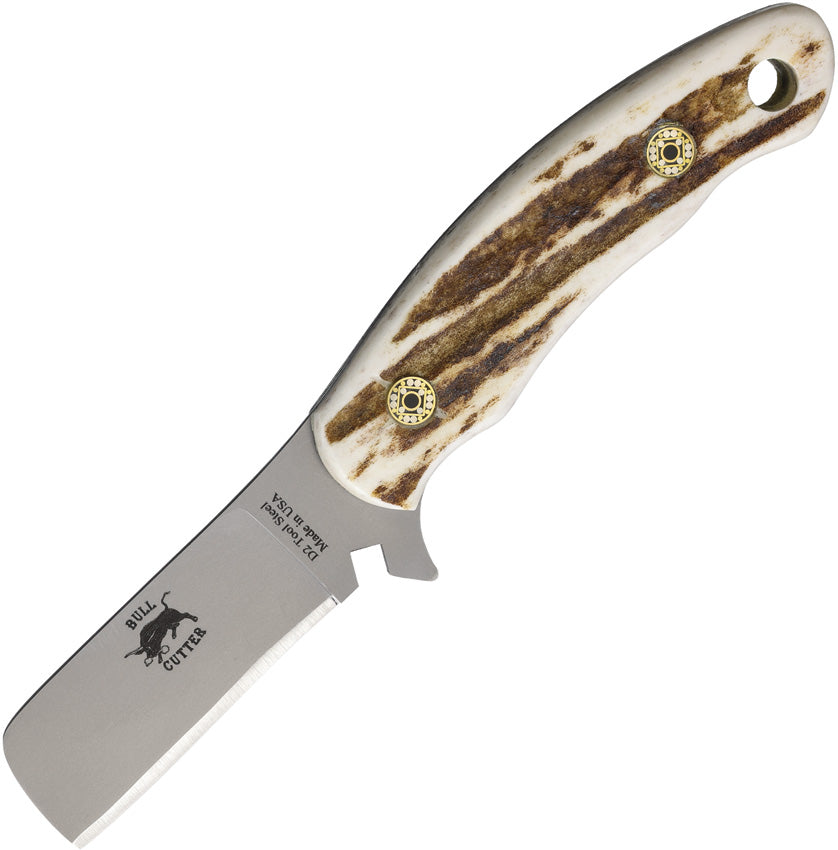 Bull Cutter Fixed Blade Stag 00077FG
