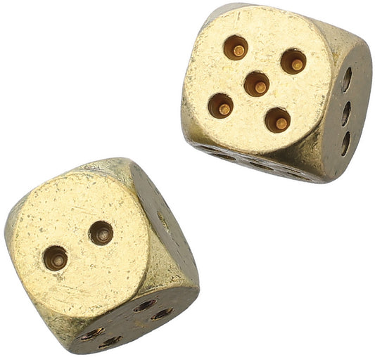 Small Brass Dice