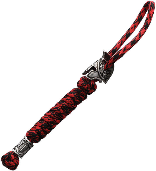 Red Spartan Paracord Lanyard