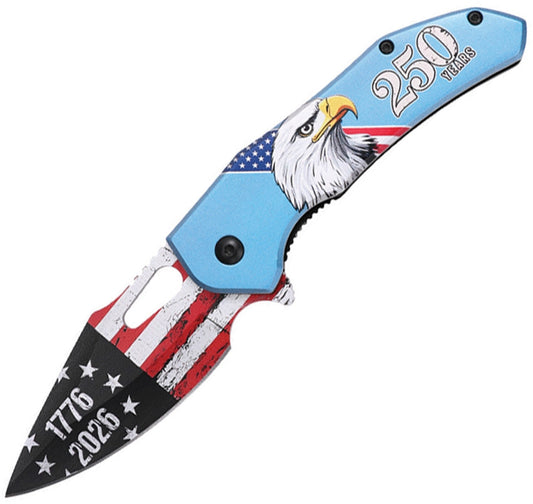 Linerlock A/O 250th Blue