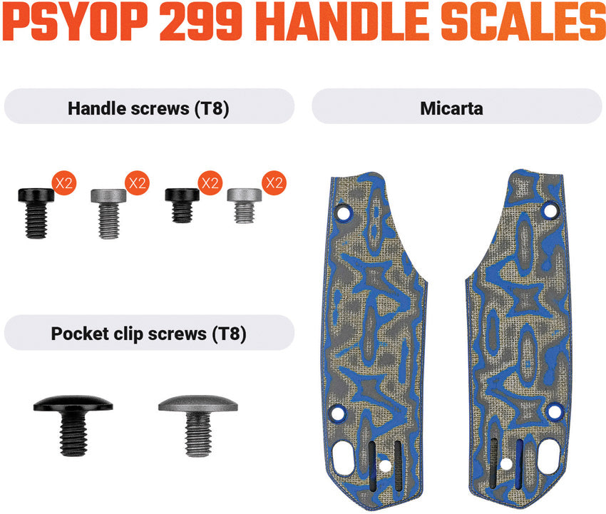 Psyop 299 Handle Blue Ocean W0404