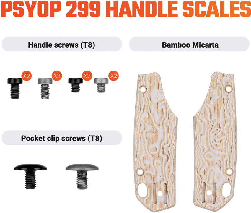 Psyop 299 Handle Drift Bamboo W0405