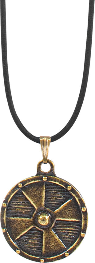 Viking Forest Shield Necklace