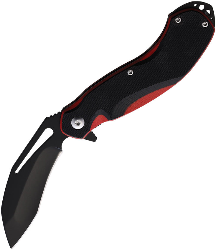 BAMF Linerlock Black/Red G10 CU001 BF210791