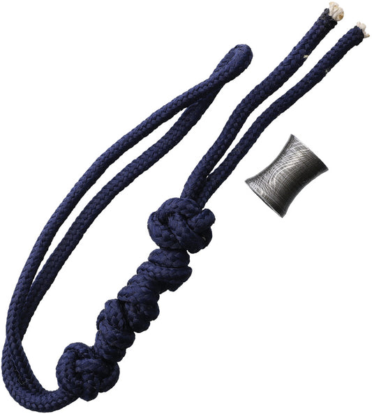 Bead Lanyard Navy