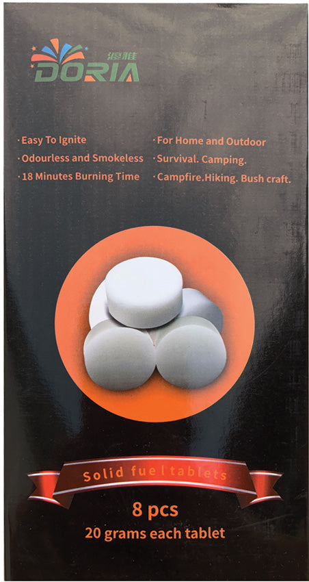 Solid Fuel Tablets 8 PK