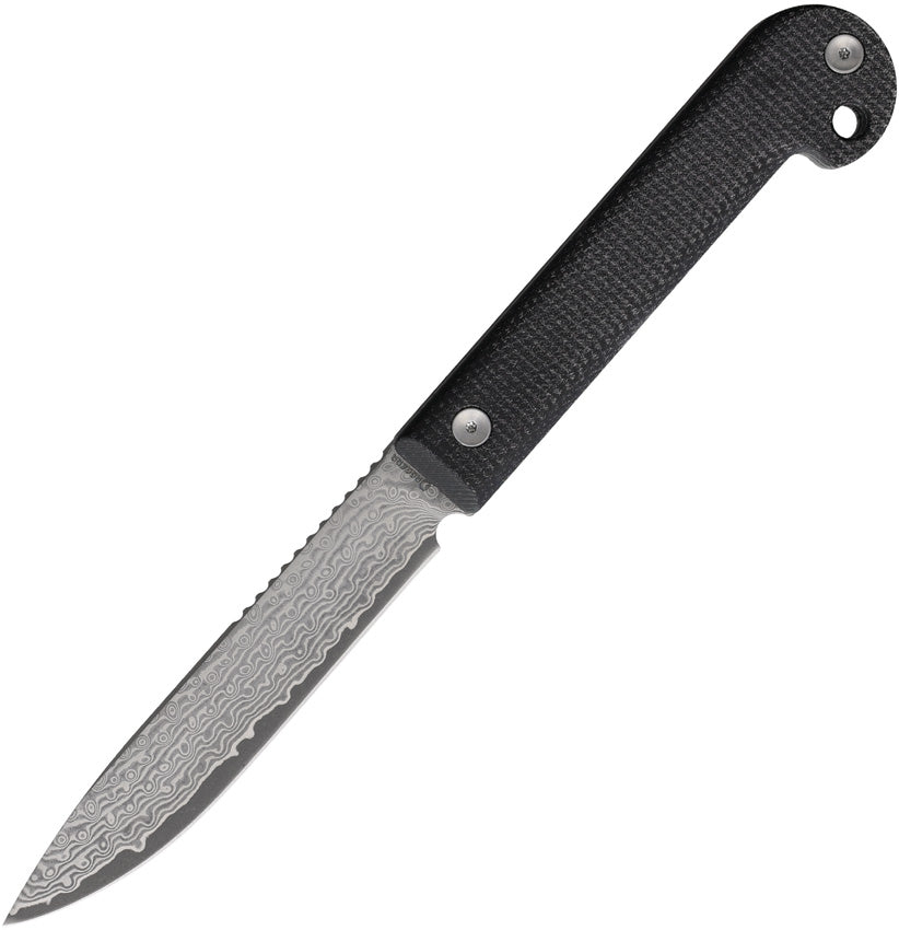 Ataman Fixed Blade Damascus DG2409S-MBK-DMSK