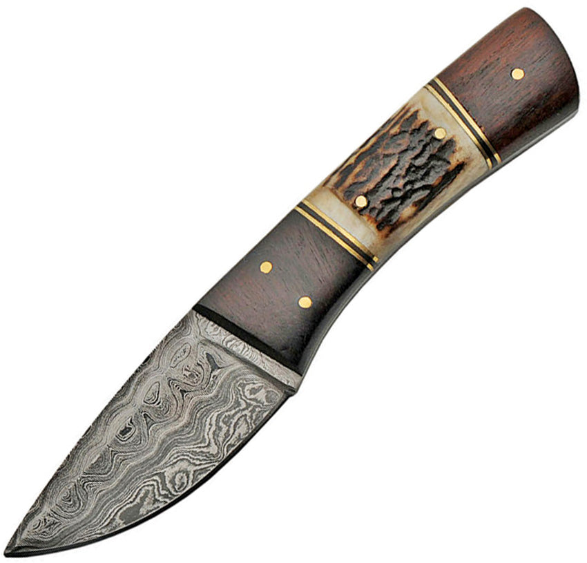Fixed Blade Stag and Wood DM-1183