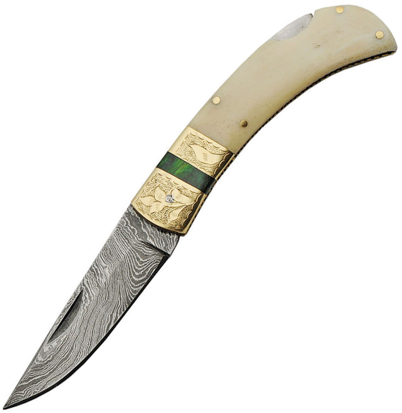 Lockback Smooth Bone DM-1199