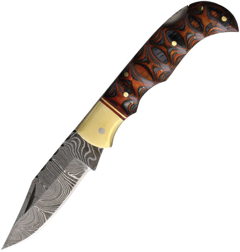 Twisted Wood Lockback DM-1286