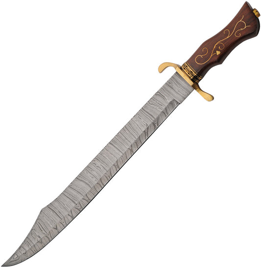 Scimitar Brass Inlay